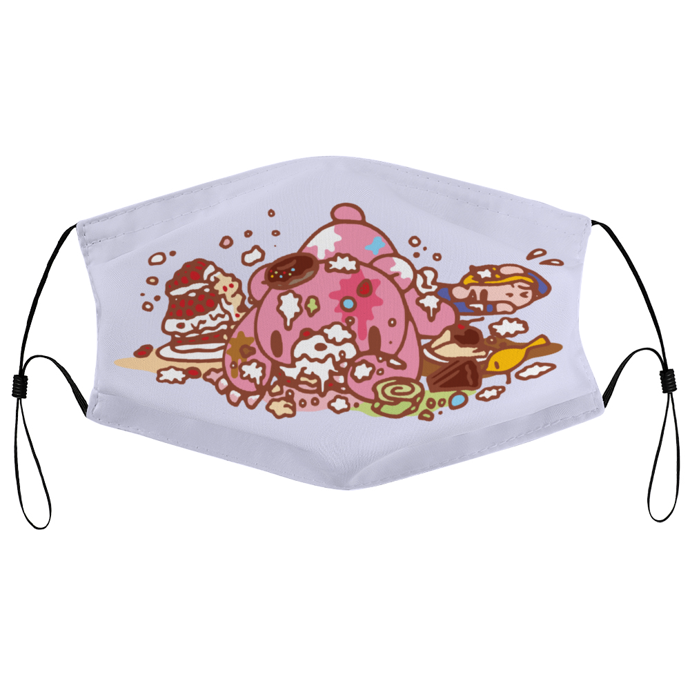 GLOOMY BEAR "Caked Up" Face Cover