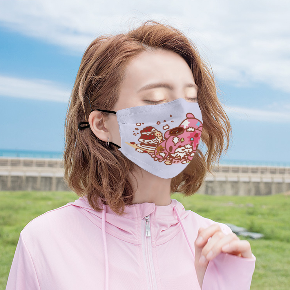 GLOOMY BEAR "Caked Up" Face Cover