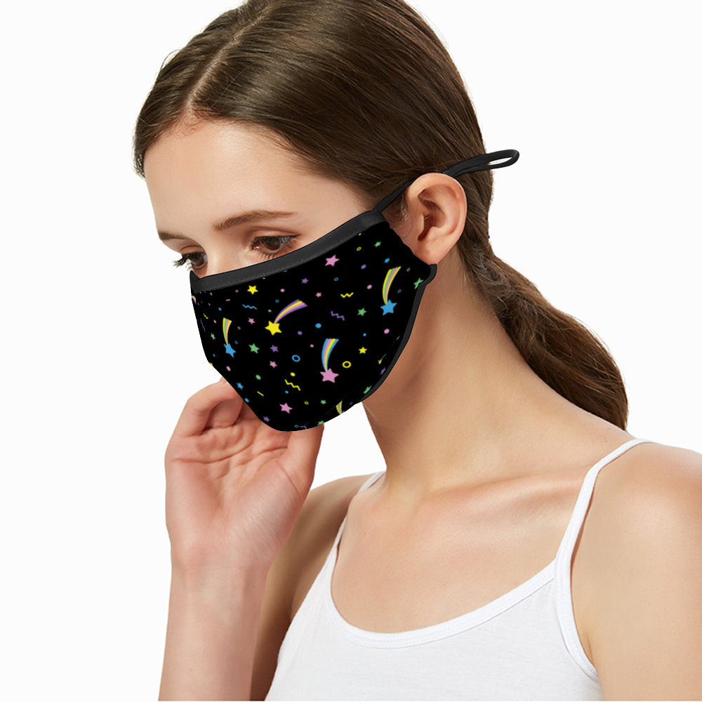 Breathable sunscreen mask KZ12, Dust Masks with Filter - Start - Black