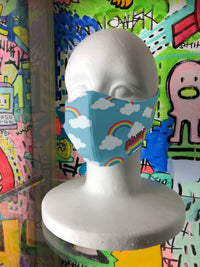 RAINBOW Fashion Mask by galaxxxy