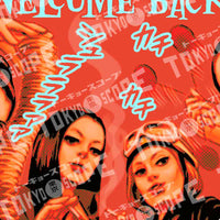 "Welcome Back!" YANKII STYLE Die-Cut Sticker by Haruki Ara