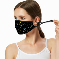 Breathable sunscreen mask KZ12, Dust Masks with Filter - Start - Black
