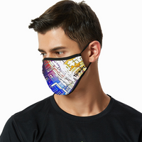 Breathable sunscreen mask KZ12, Dust Masks with Filter - Tokyo - SHinjuku _ Godzilla
