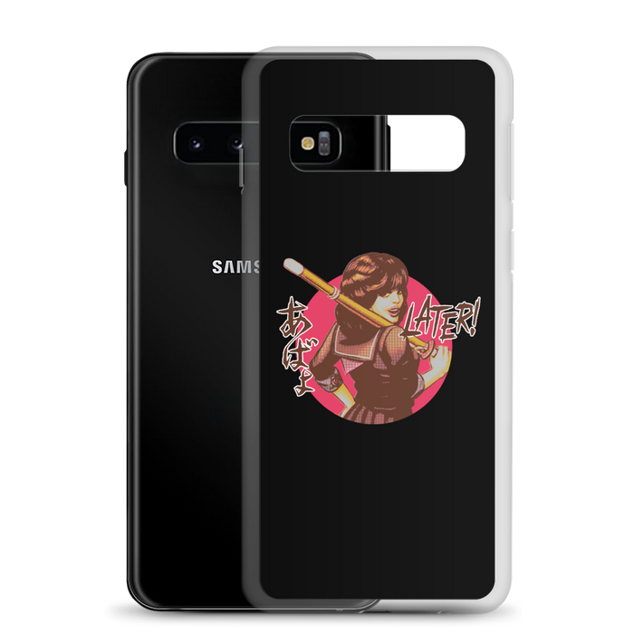 YANKII STYLE "Later!" Samsung Case by Haruki Ara