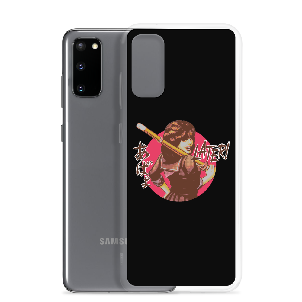 YANKII STYLE "Later!" Samsung Case by Haruki Ara