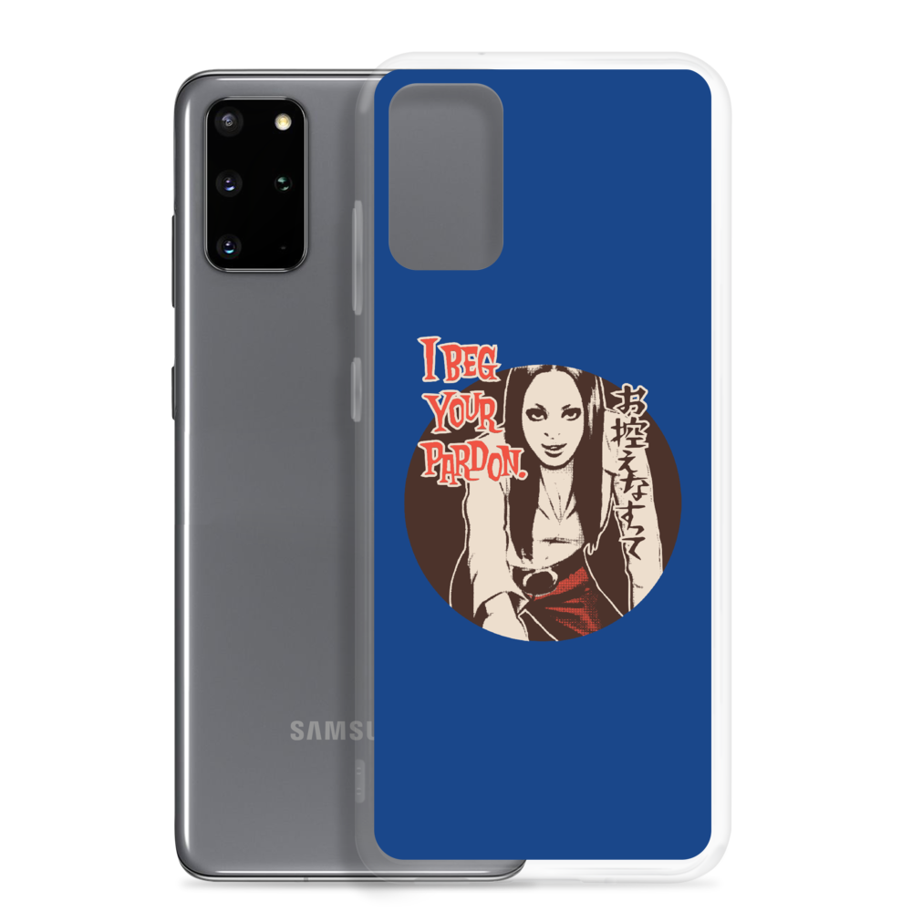 YANKII STYLE "I Beg Your Pardon" Samsung Case by Haruki Ara