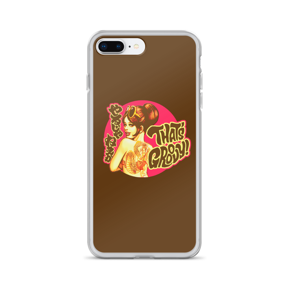 YANKII STYLE "That's Groovy!" iPhone Case by Haruki Ara