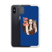 YANKII STYLE "I Beg Your Pardon" iPhone Case by Haruki Ara