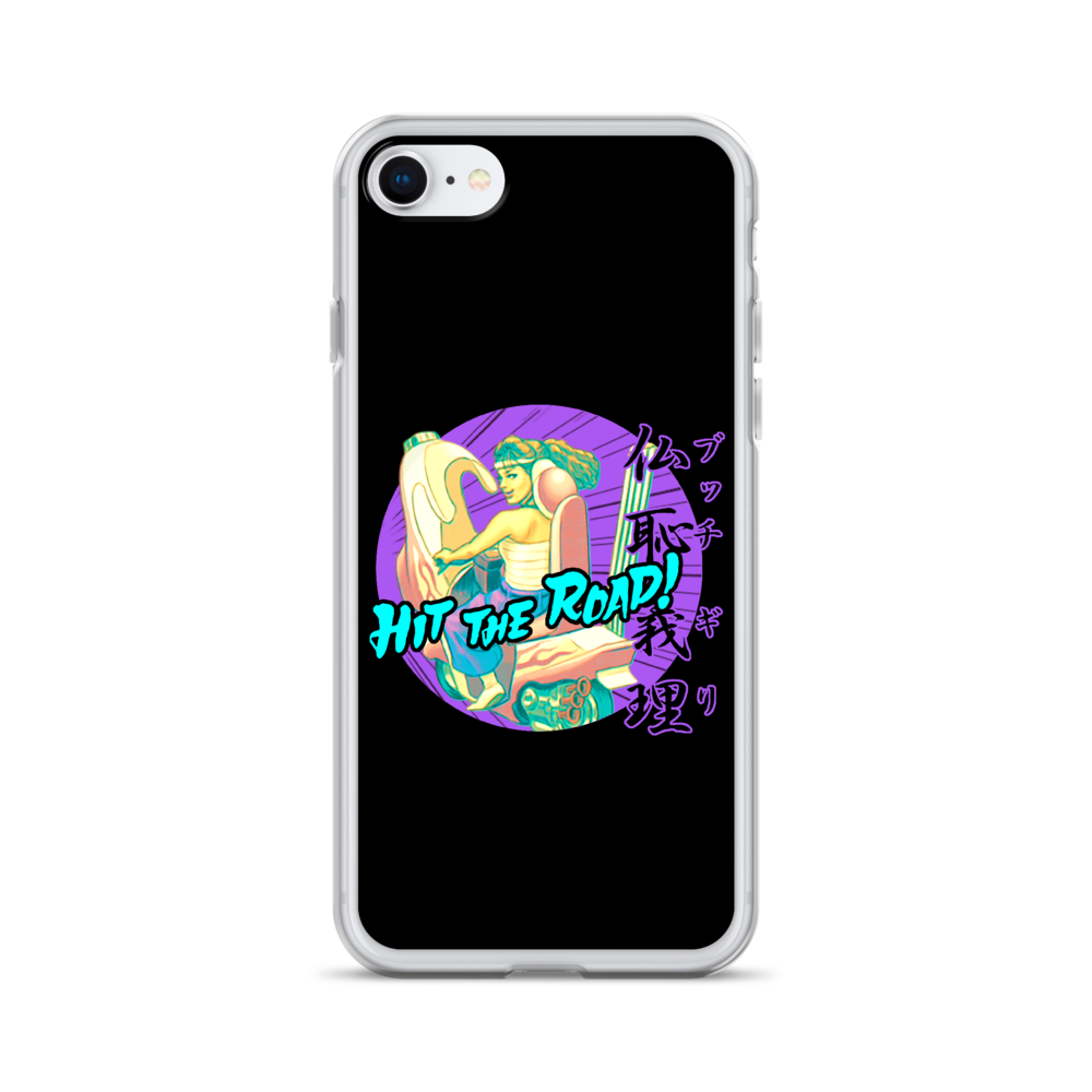 YANKII STYLE "Hit the Road!" iPhone Case by Haruki Ara