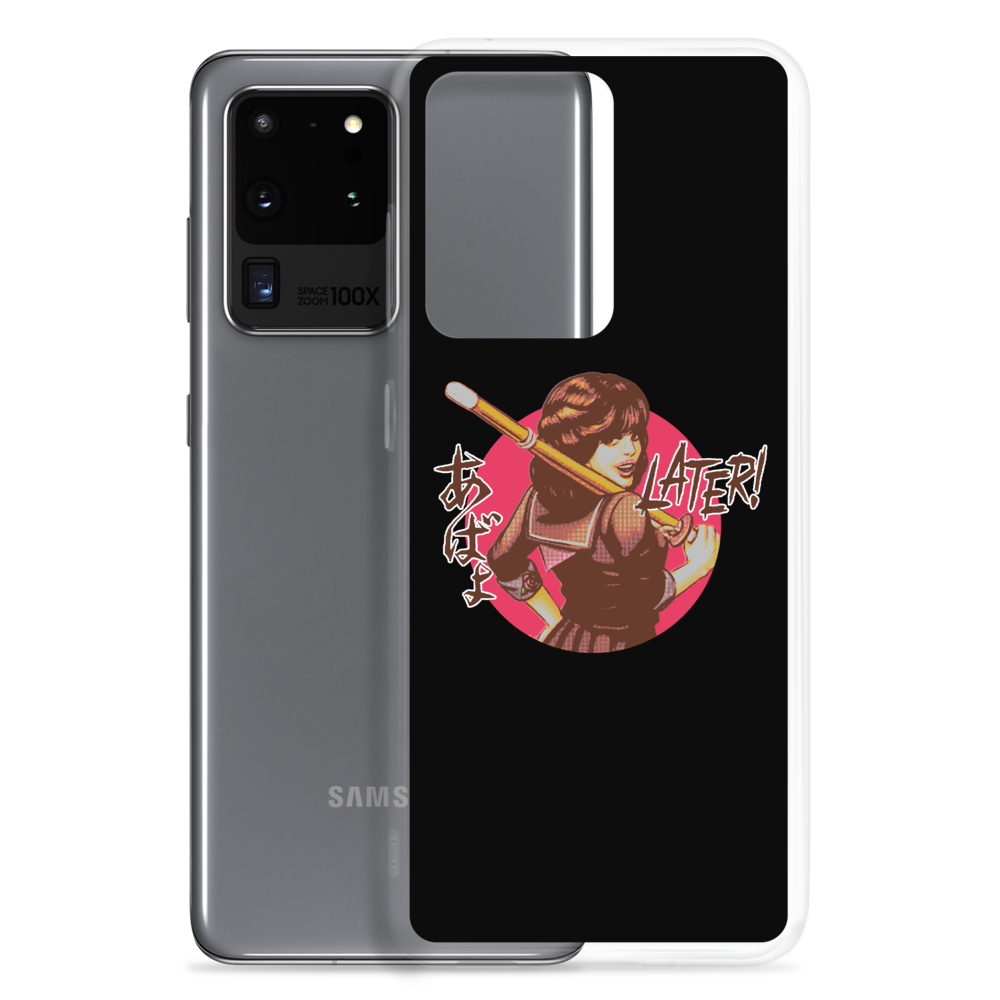 YANKII STYLE "Later!" Samsung Case by Haruki Ara
