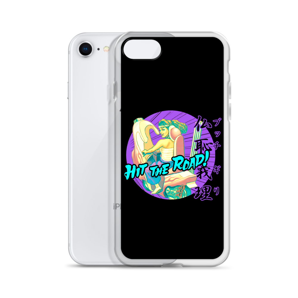 YANKII STYLE "Hit the Road!" iPhone Case by Haruki Ara