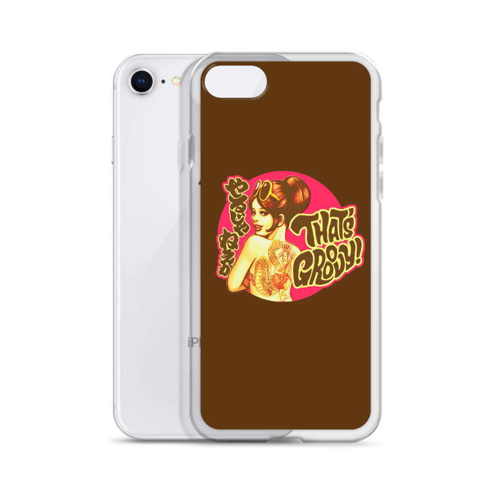 YANKII STYLE "That's Groovy!" iPhone Case by Haruki Ara