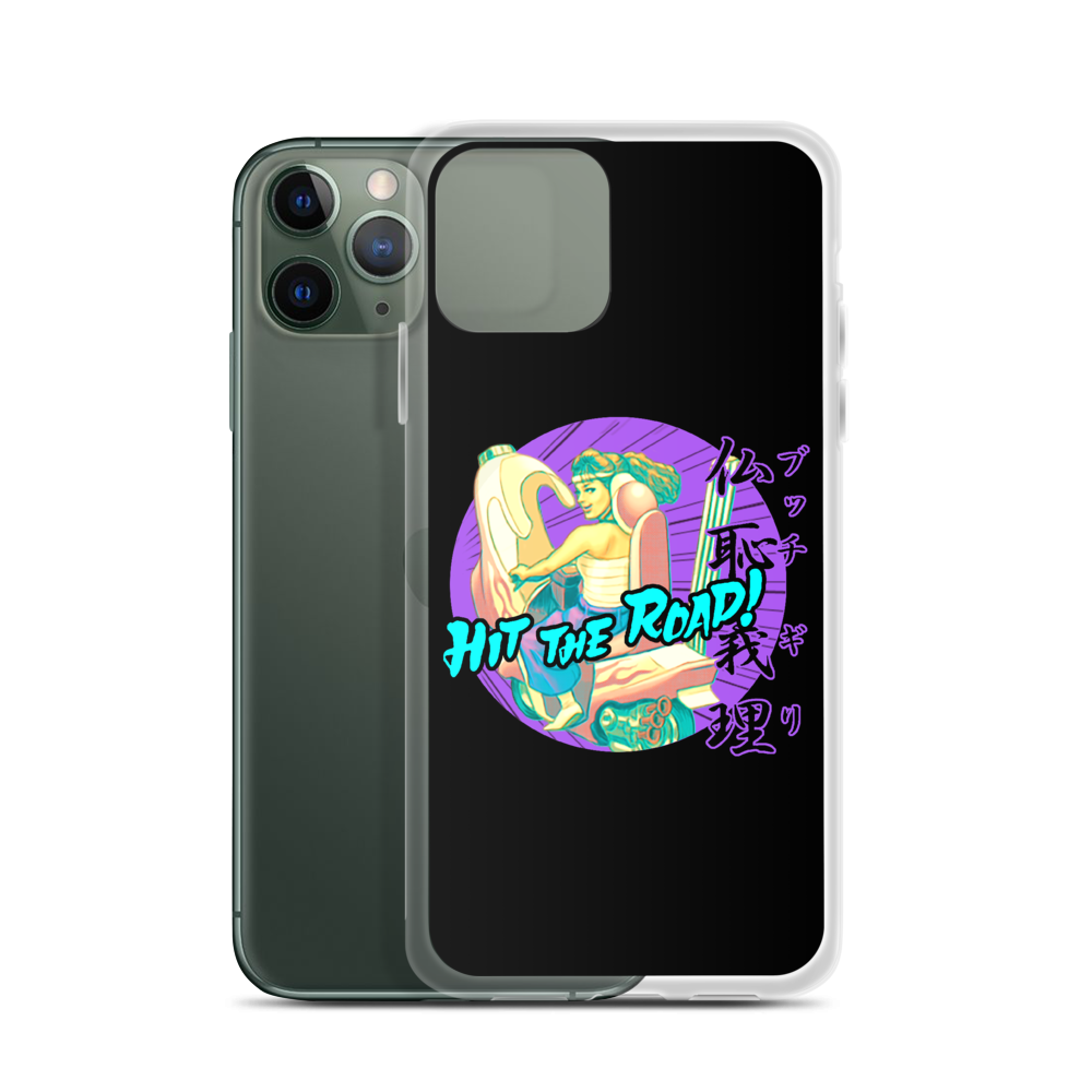 YANKII STYLE "Hit the Road!" iPhone Case by Haruki Ara