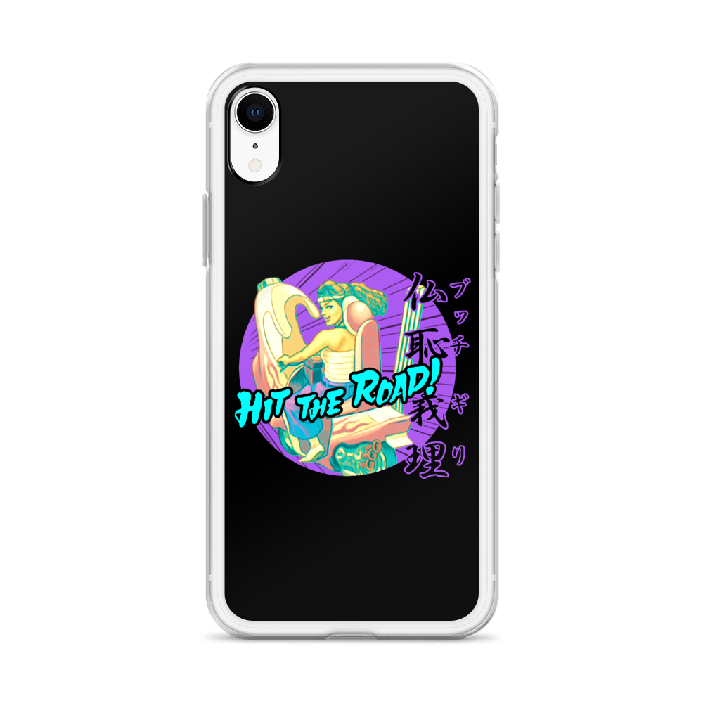 YANKII STYLE "Hit the Road!" iPhone Case by Haruki Ara