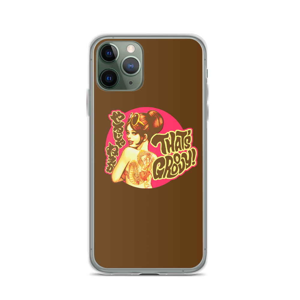 YANKII STYLE "That's Groovy!" iPhone Case by Haruki Ara