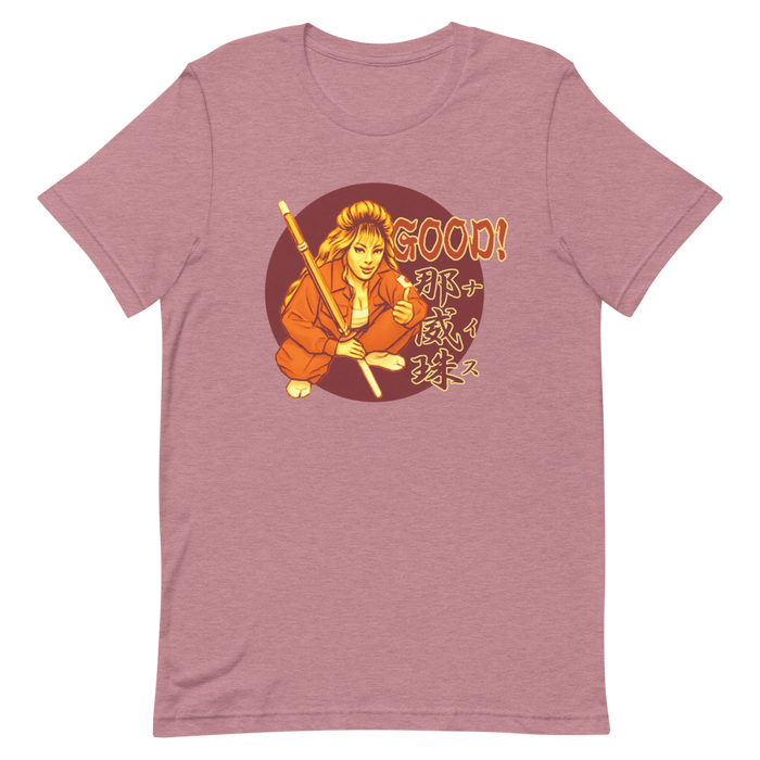 YANKII STYLE "Good!" Unisex T-shirt by Haruki Ara
