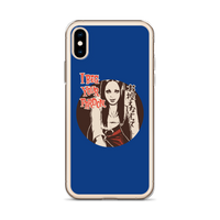 YANKII STYLE "I Beg Your Pardon" iPhone Case by Haruki Ara