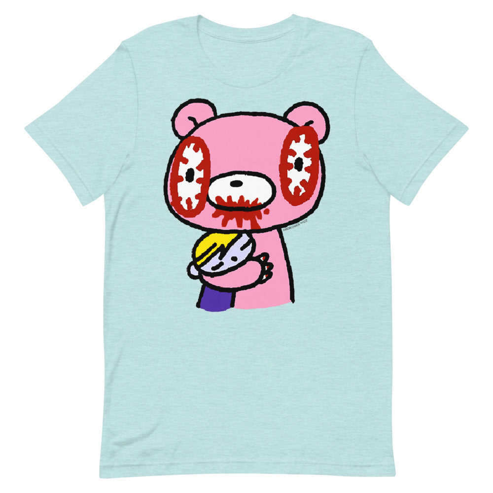 GLOOMY BEAR Official "Bear Hug" T-shirt by Mori Chack