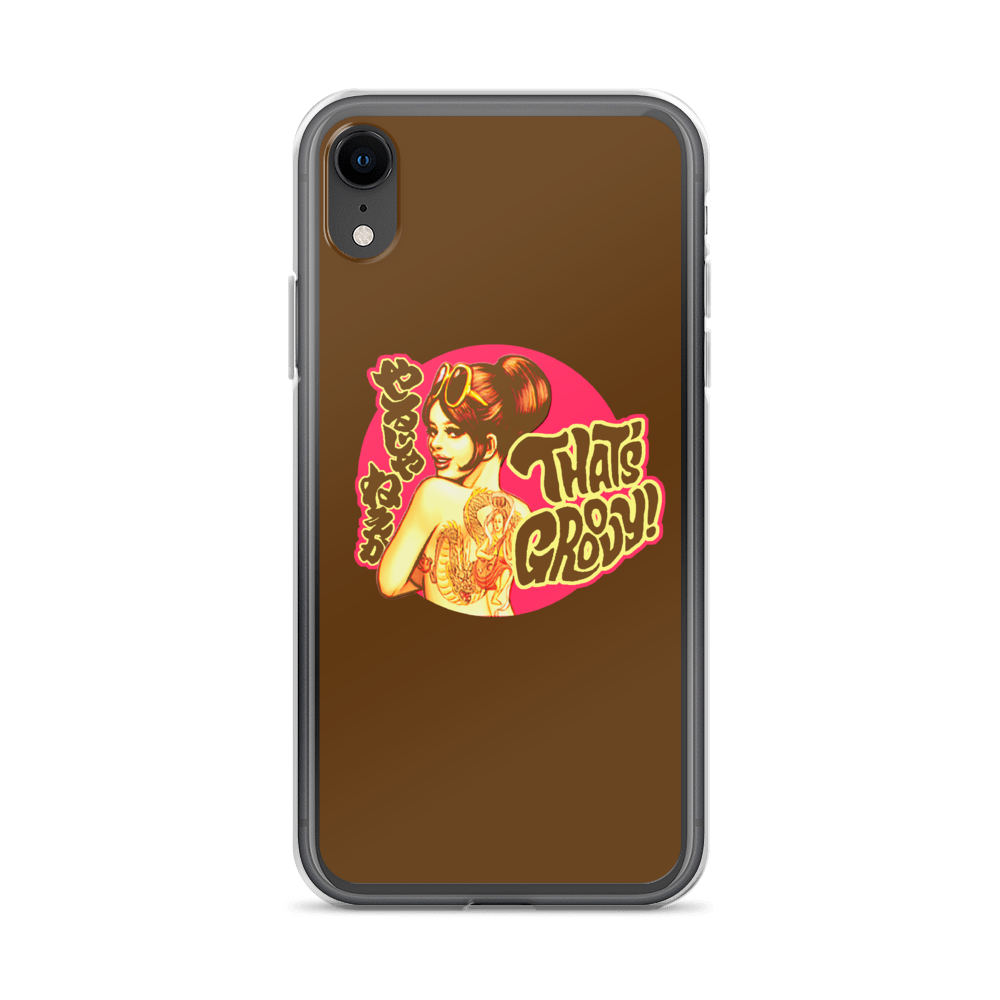 YANKII STYLE "That's Groovy!" iPhone Case by Haruki Ara