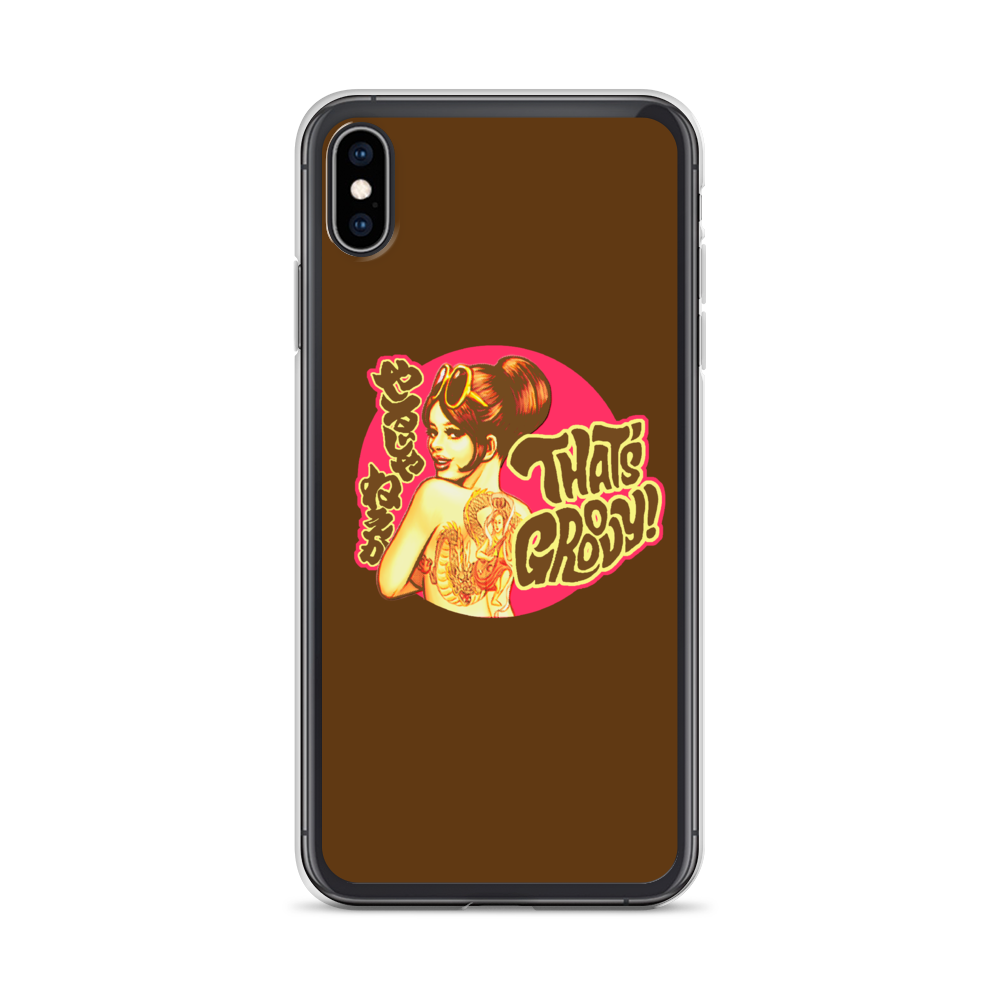YANKII STYLE "That's Groovy!" iPhone Case by Haruki Ara