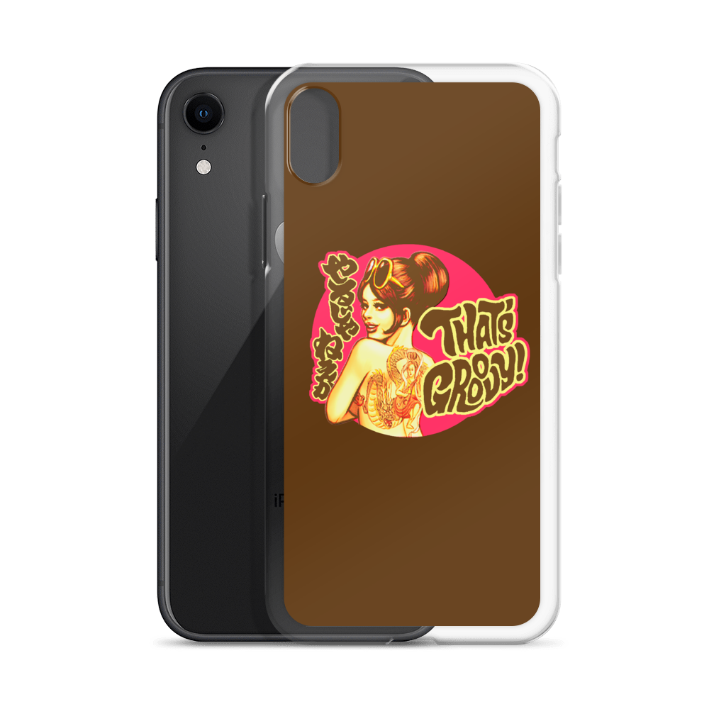 YANKII STYLE "That's Groovy!" iPhone Case by Haruki Ara