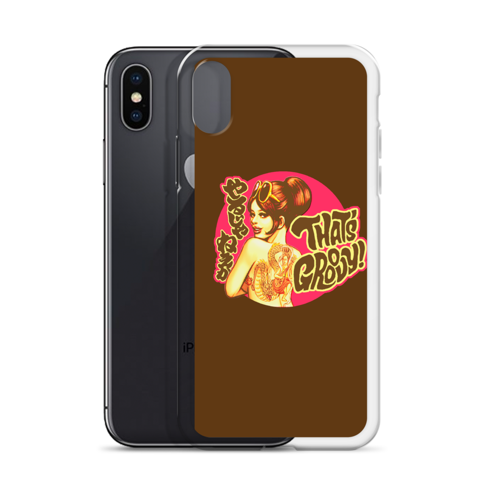 YANKII STYLE "That's Groovy!" iPhone Case by Haruki Ara