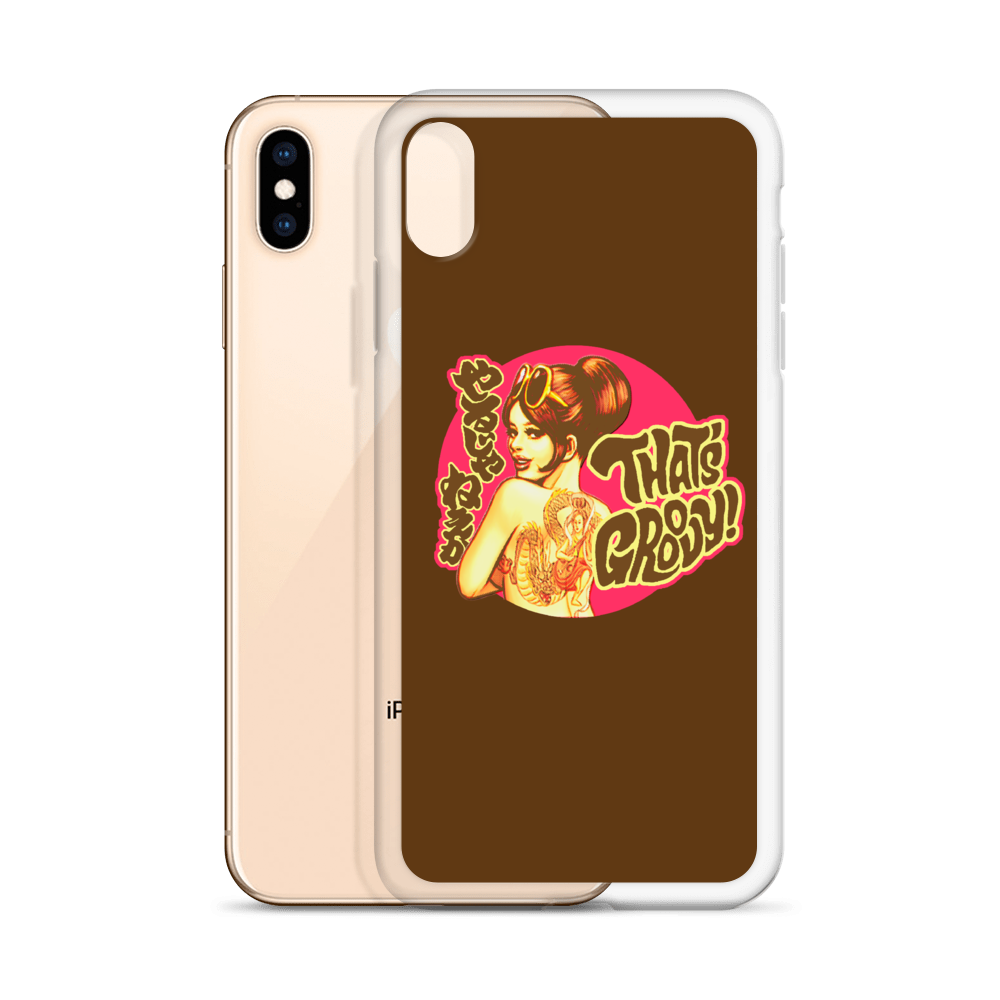 YANKII STYLE "That's Groovy!" iPhone Case by Haruki Ara
