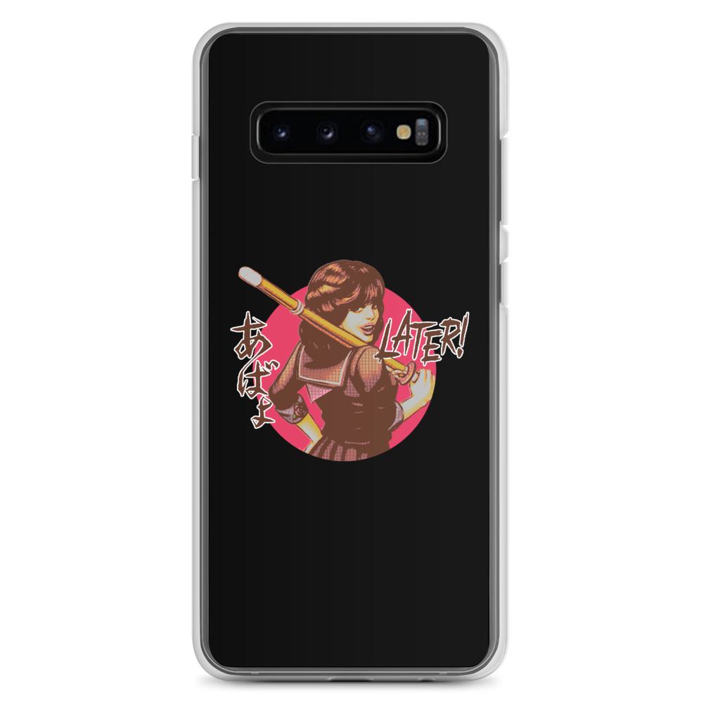 YANKII STYLE "Later!" Samsung Case by Haruki Ara