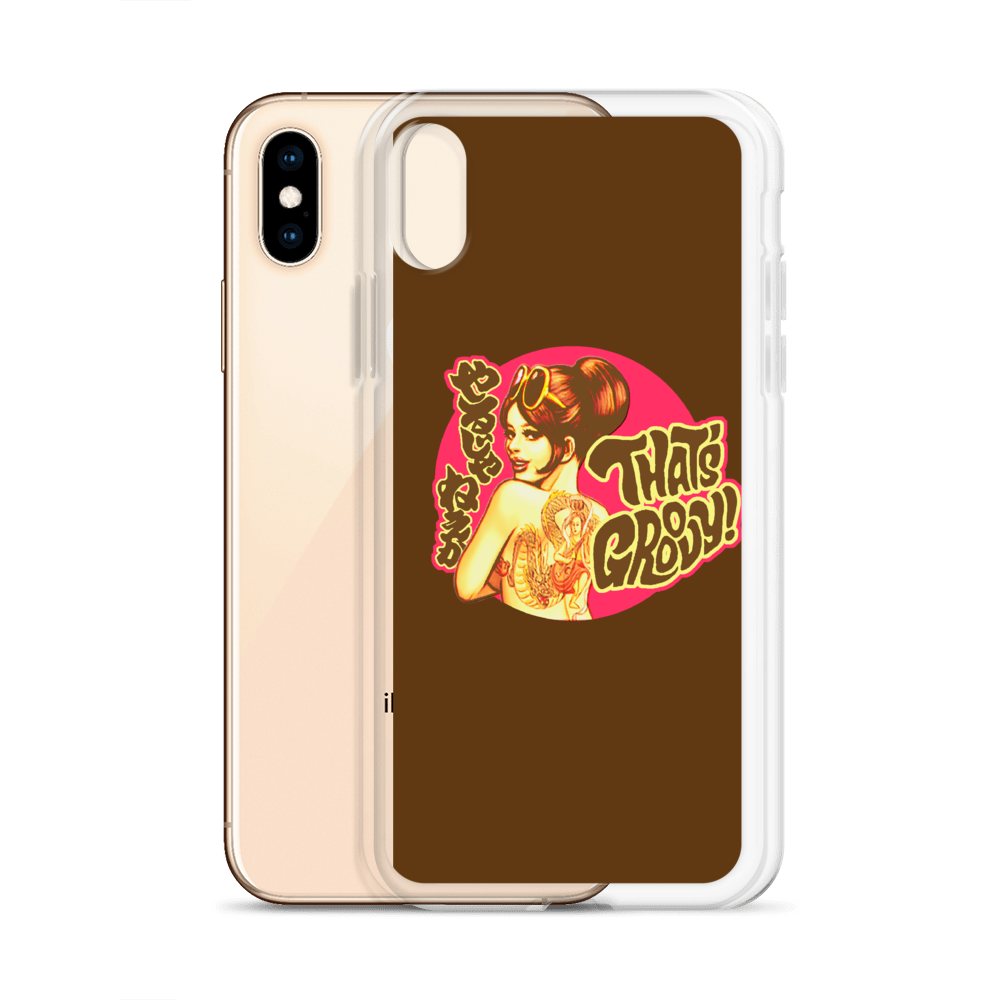 YANKII STYLE "That's Groovy!" iPhone Case by Haruki Ara