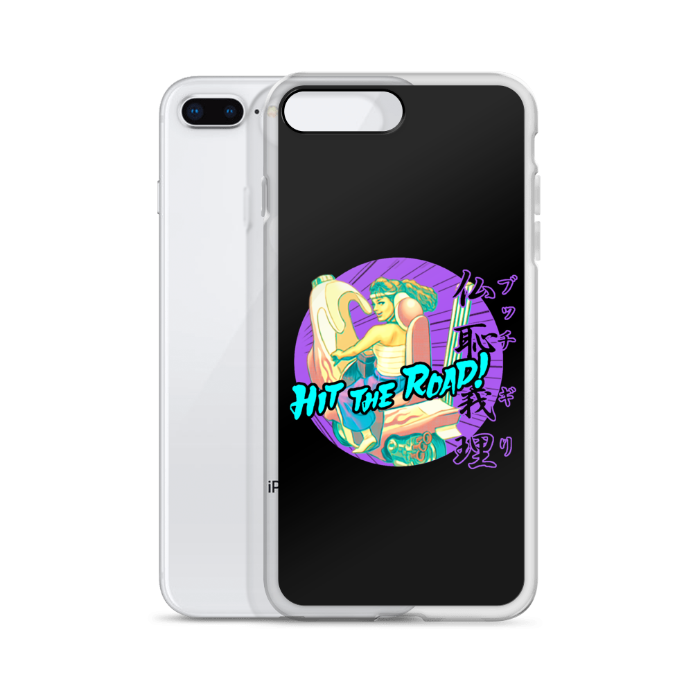 YANKII STYLE "Hit the Road!" iPhone Case by Haruki Ara
