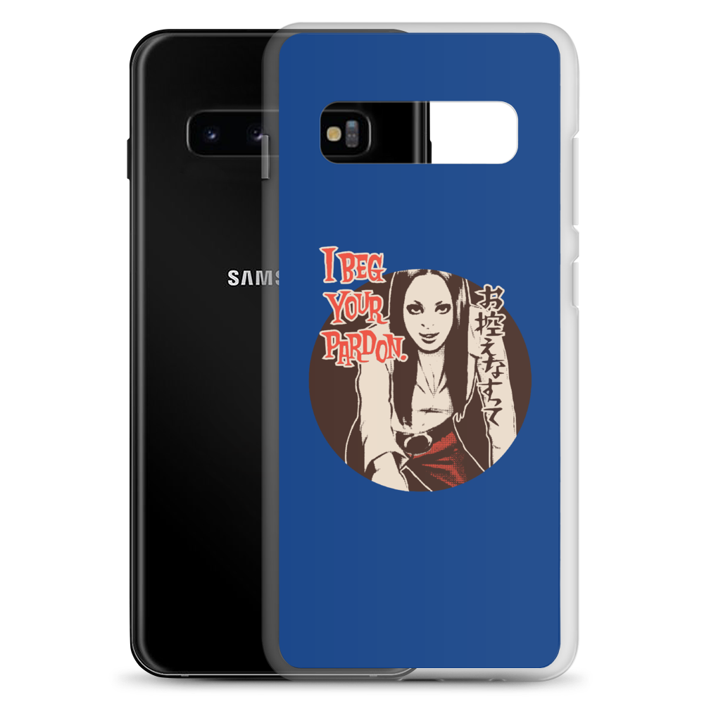 YANKII STYLE "I Beg Your Pardon" Samsung Case by Haruki Ara
