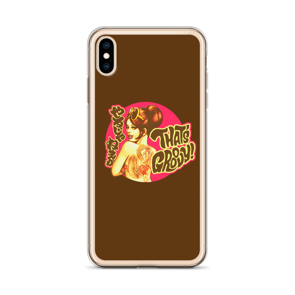YANKII STYLE "That's Groovy!" iPhone Case by Haruki Ara