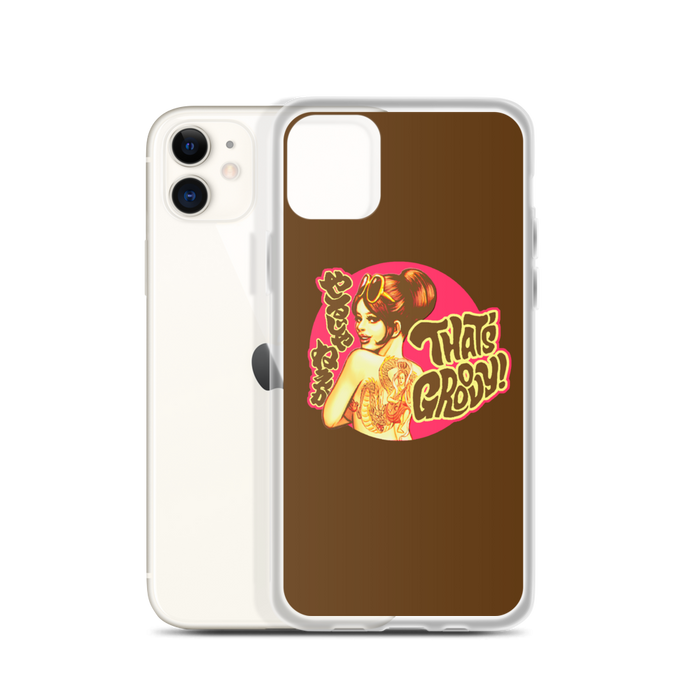 YANKII STYLE "That's Groovy!" iPhone Case by Haruki Ara