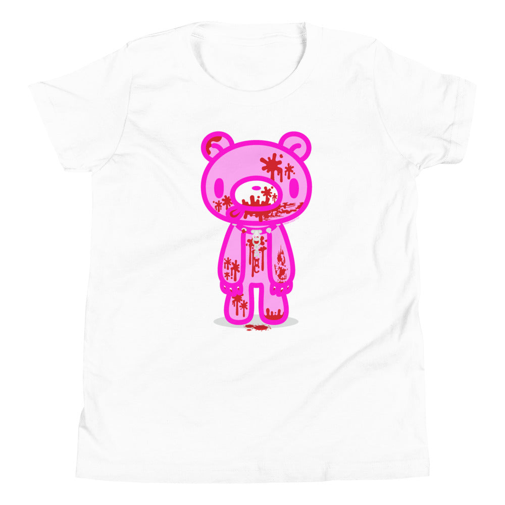 GLOOMY BEAR Official "Full Bloody" Youth Short Sleeve T-Shirt by Mori Chack