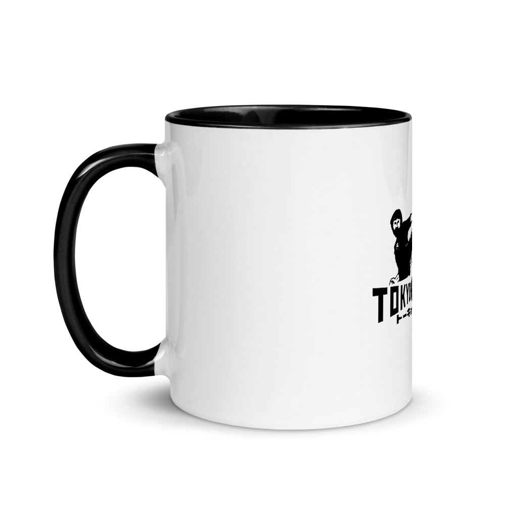 "Karate Power!" Ceramic Mug with Color Inside by TokyoScope