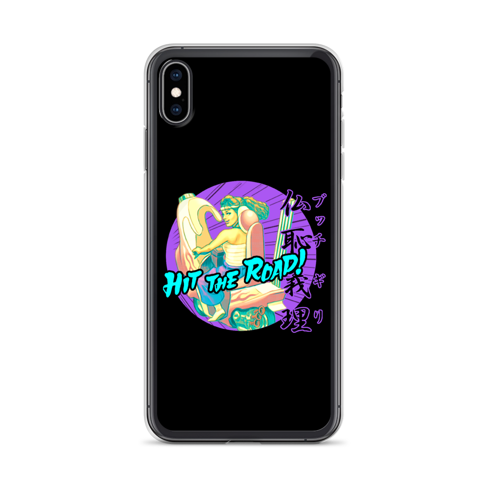 YANKII STYLE "Hit the Road!" iPhone Case by Haruki Ara