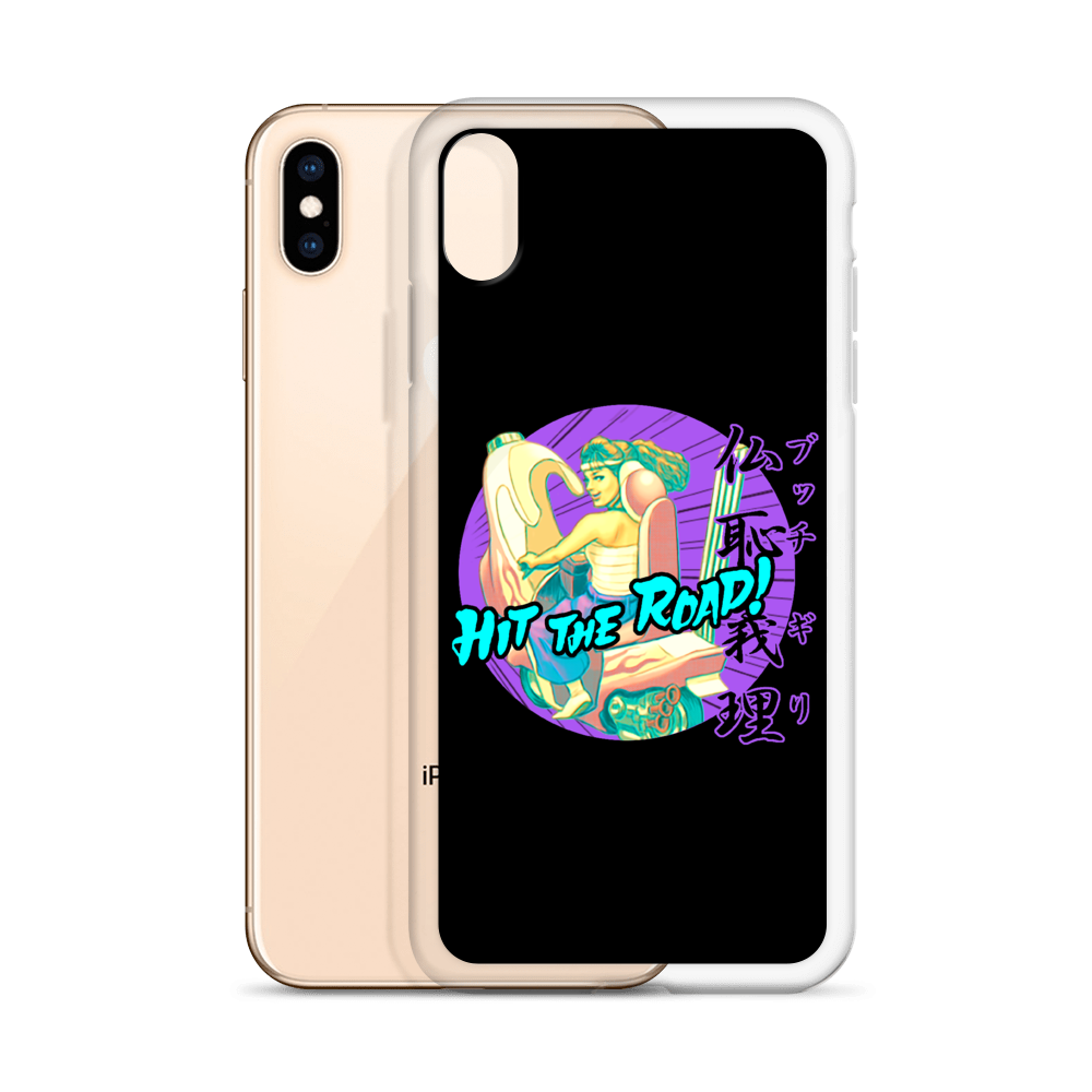 YANKII STYLE "Hit the Road!" iPhone Case by Haruki Ara