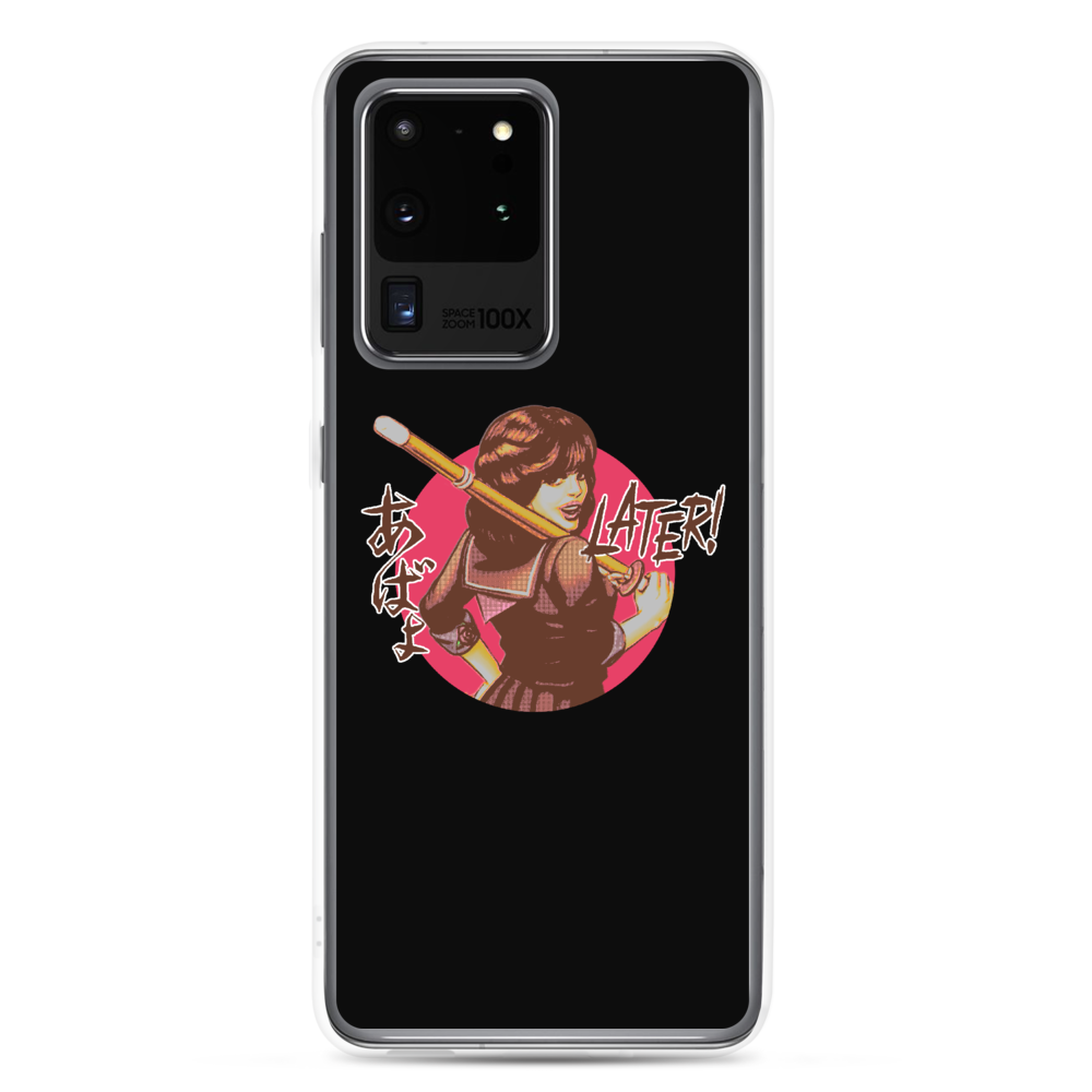 YANKII STYLE "Later!" Samsung Case by Haruki Ara