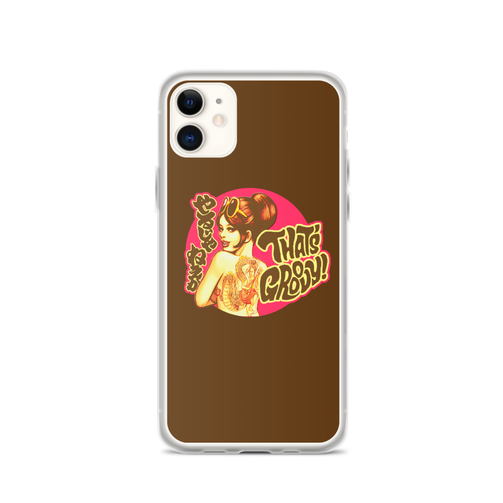 YANKII STYLE "That's Groovy!" iPhone Case by Haruki Ara