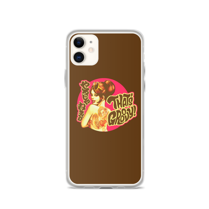 YANKII STYLE "That's Groovy!" iPhone Case by Haruki Ara