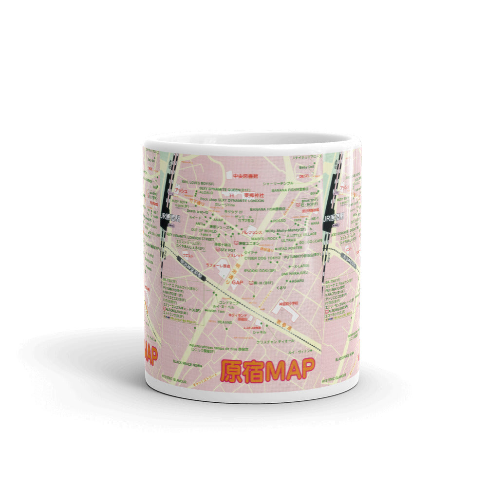 Harajuku Map Mug