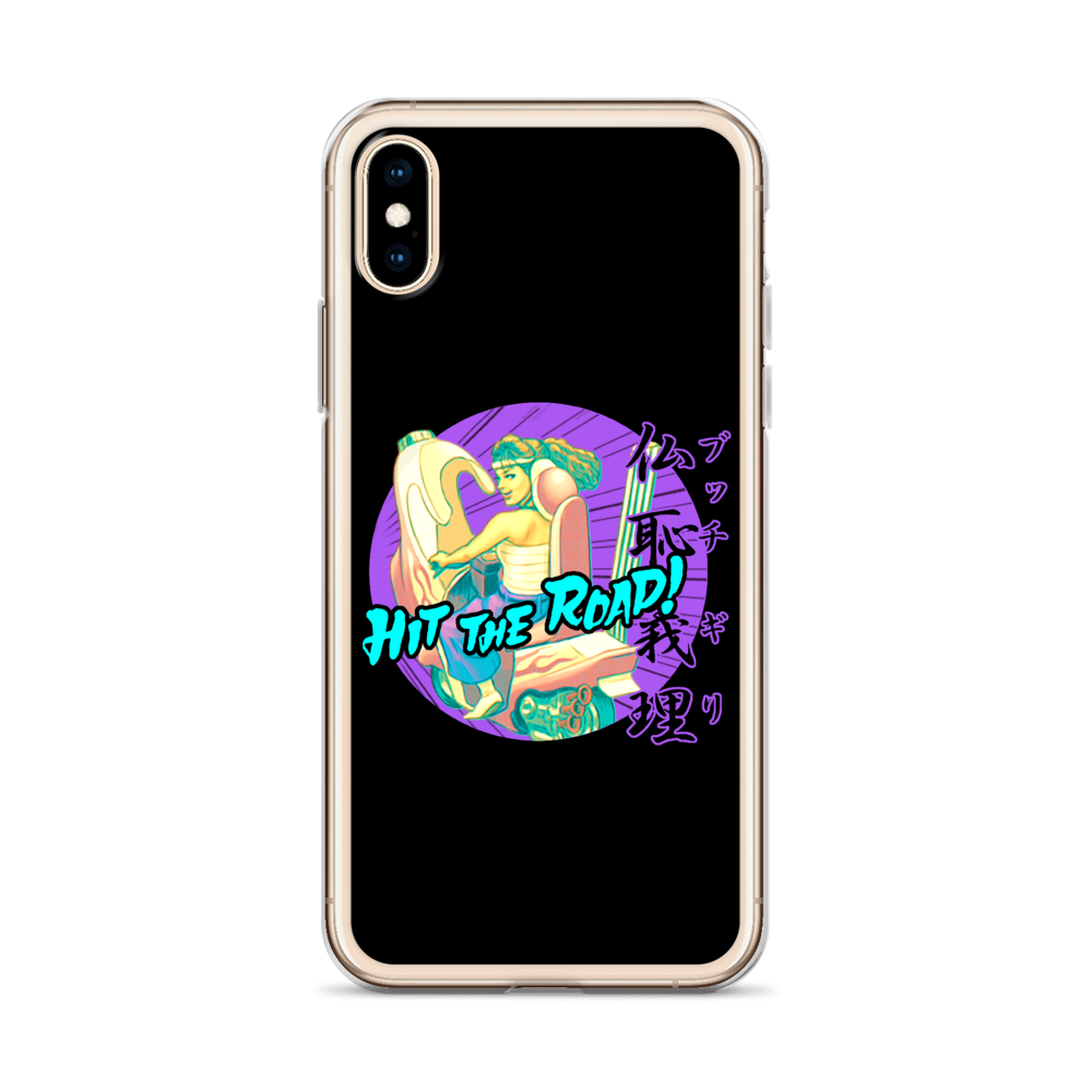 YANKII STYLE "Hit the Road!" iPhone Case by Haruki Ara
