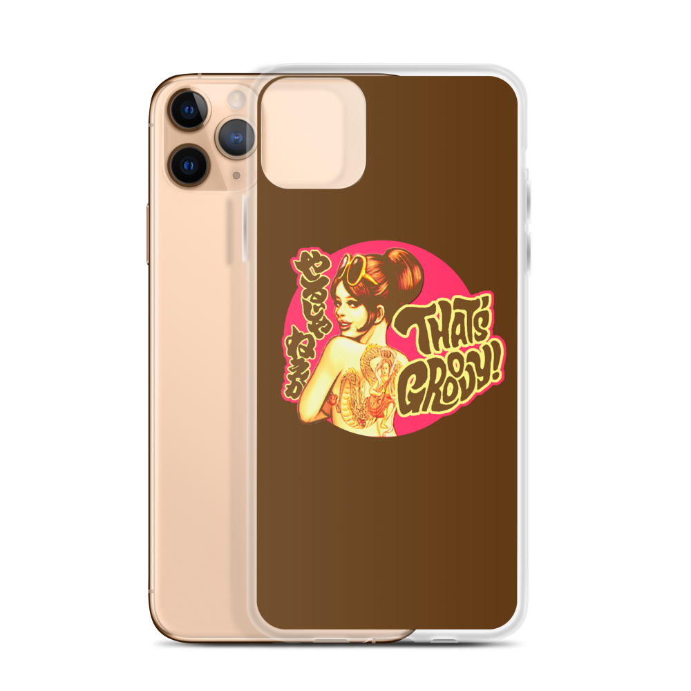 YANKII STYLE "That's Groovy!" iPhone Case by Haruki Ara