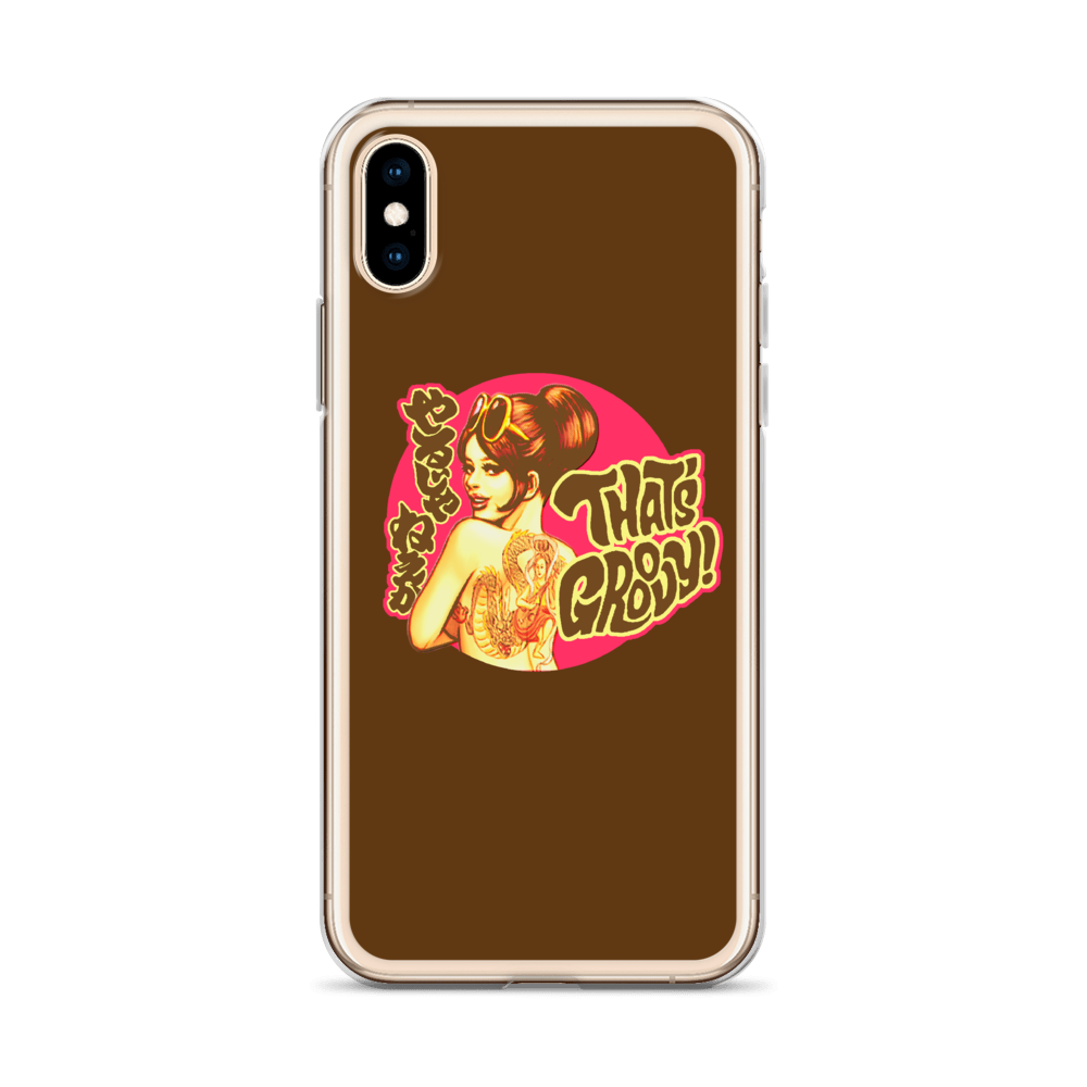 YANKII STYLE "That's Groovy!" iPhone Case by Haruki Ara