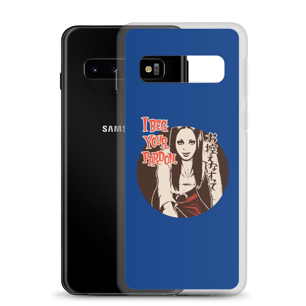 YANKII STYLE "I Beg Your Pardon" Samsung Case by Haruki Ara