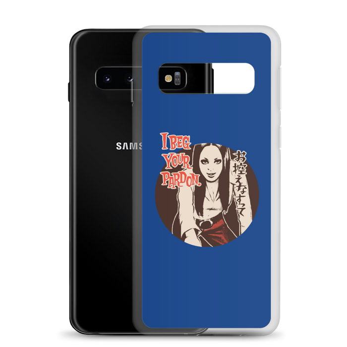 YANKII STYLE "I Beg Your Pardon" Samsung Case by Haruki Ara