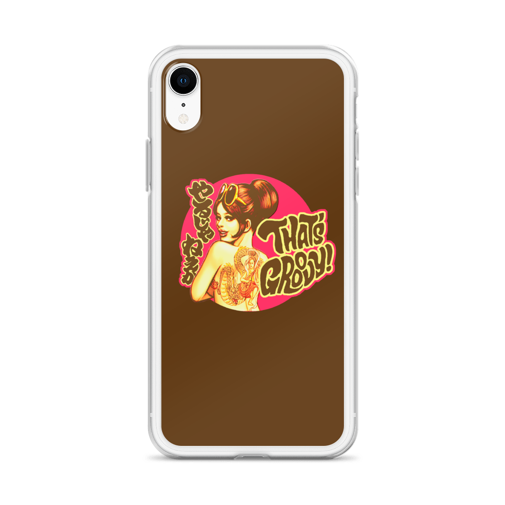 YANKII STYLE "That's Groovy!" iPhone Case by Haruki Ara