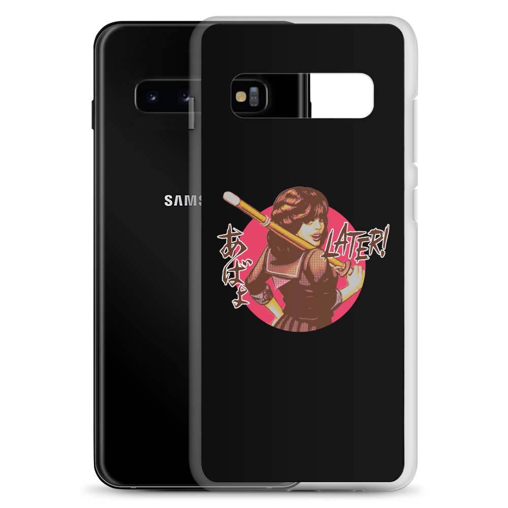 YANKII STYLE "Later!" Samsung Case by Haruki Ara