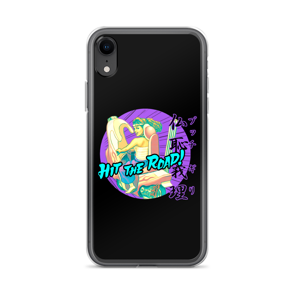 YANKII STYLE "Hit the Road!" iPhone Case by Haruki Ara