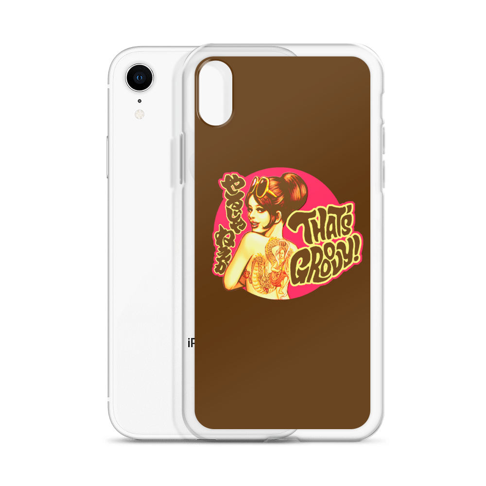 YANKII STYLE "That's Groovy!" iPhone Case by Haruki Ara